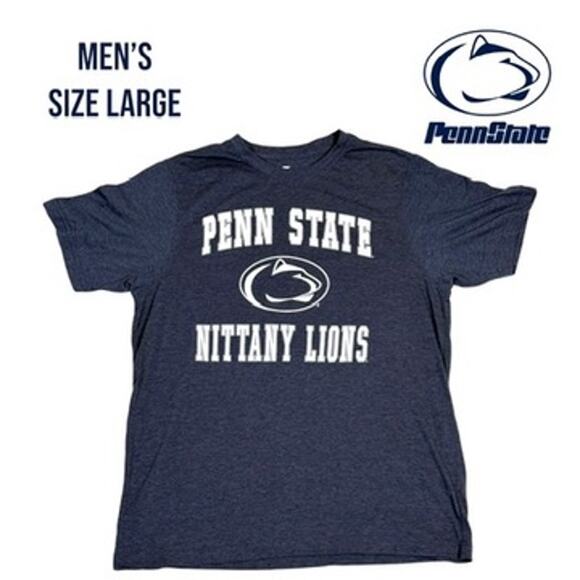 Penn State Nittany Lions T-Shirt - Men’s Large Athletic Fit - 'We‎ Are' Football - Picture 1 of 6